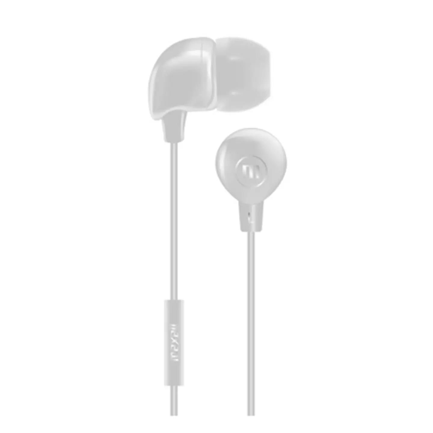AUDÍFONOS MAXELL IN BAX CON MICRÓFONO 3.5MM BLANCO 1