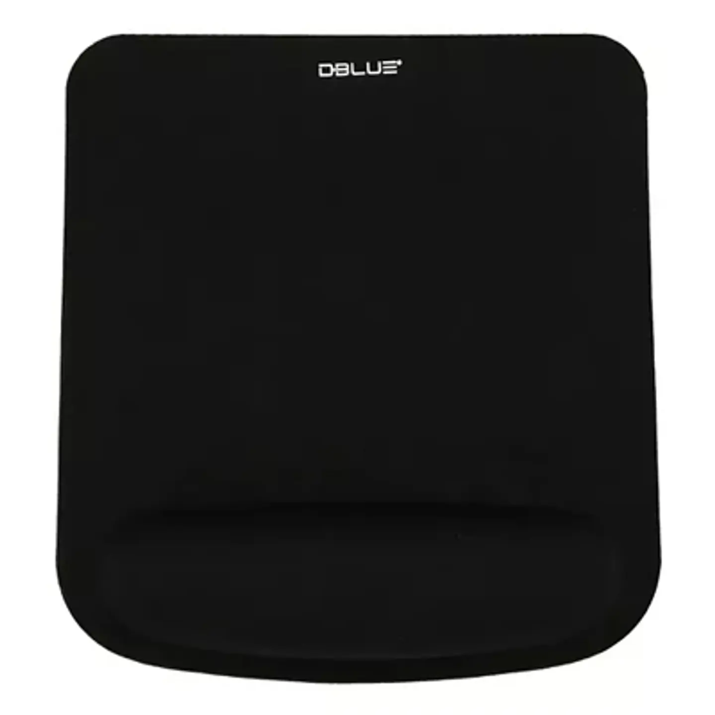 MOUSE PAD GEL APOYA MUÑECA CUADRADO NEGRO 2