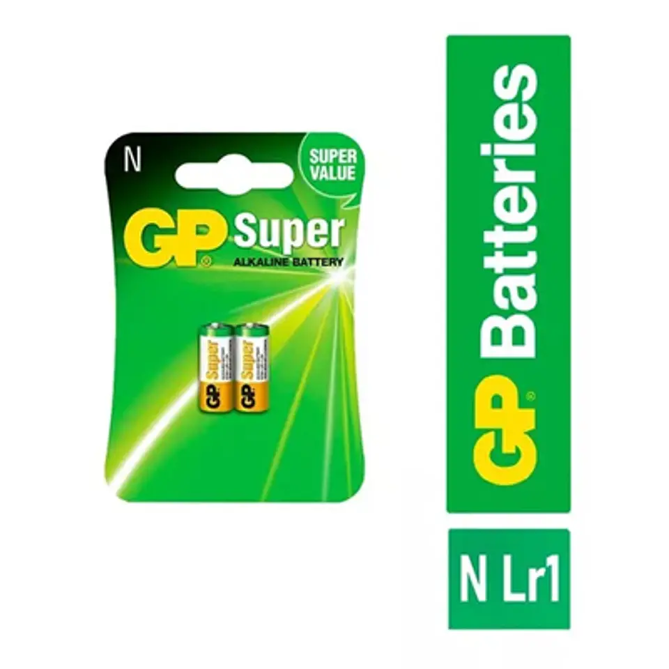 PILA ALCALINA GP N 2 UNIDADES PACK DURADERO 1