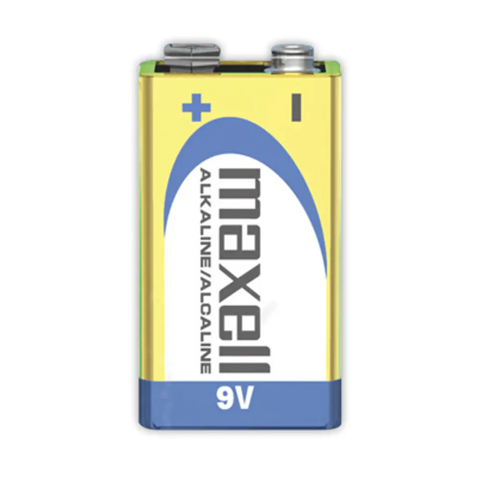 PILA BATERÍA 9V MAXELL - ENERGÍA FIABLE Y DURADERA 2