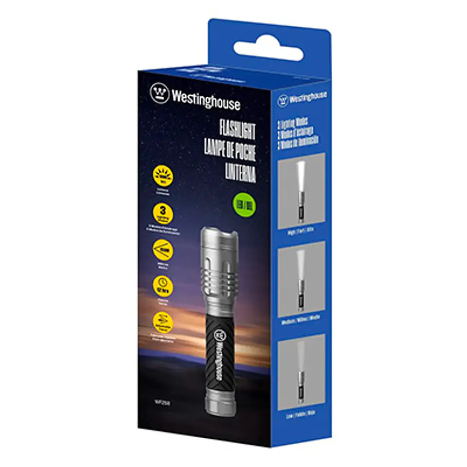 LINTERNA RECARGABLE WESTINGHOUSE 2000 LM - LUZ ULTRABRILLANTE 2