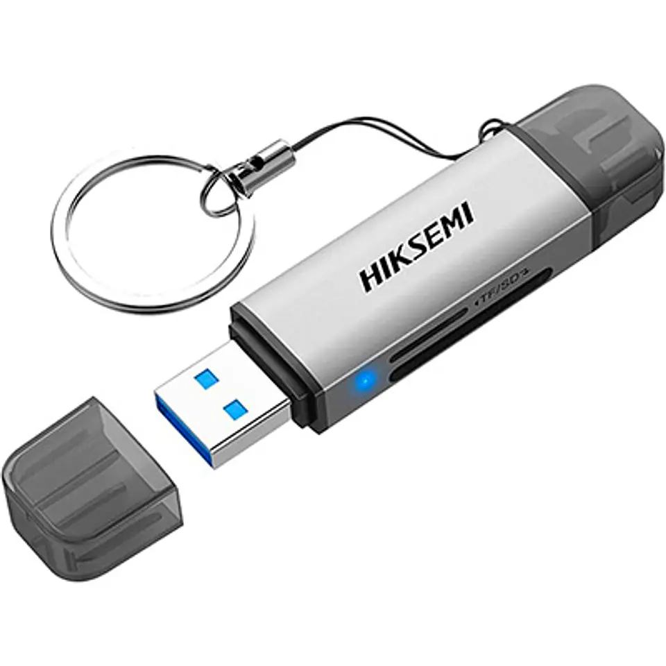LECTOR DE TARJETAS HIKSEMI USB 3.2 DUAL SLOT - 5 GBPS 1