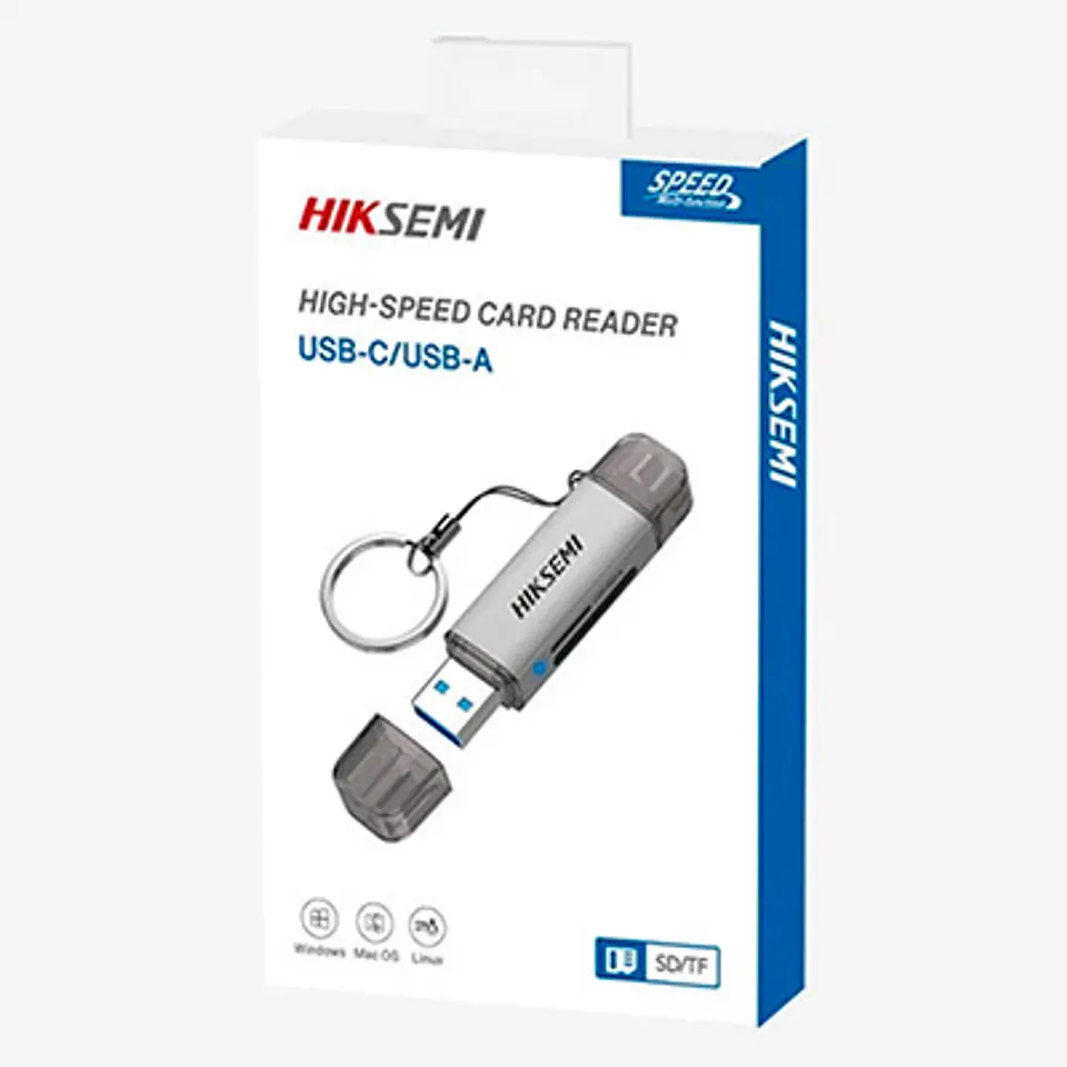 LECTOR DE TARJETAS HIKSEMI USB 3.2 DUAL SLOT - 5 GBPS 2