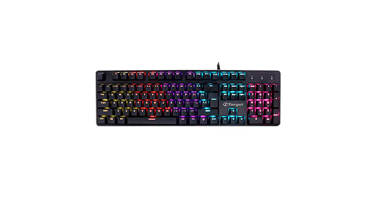Teclado Mecánico Gamer Target RGB TT‑KBGA8