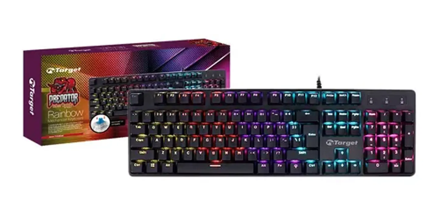TECLADO MECÁNICO GAMER TARGET RGB TT-KBGA8 ILUMINADO 2