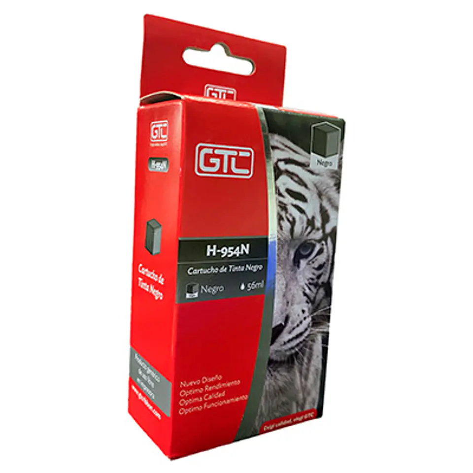 TINTA COMPATIBLE HP 954XL NEGRO 56 ML – CARTUCHO GTC 1