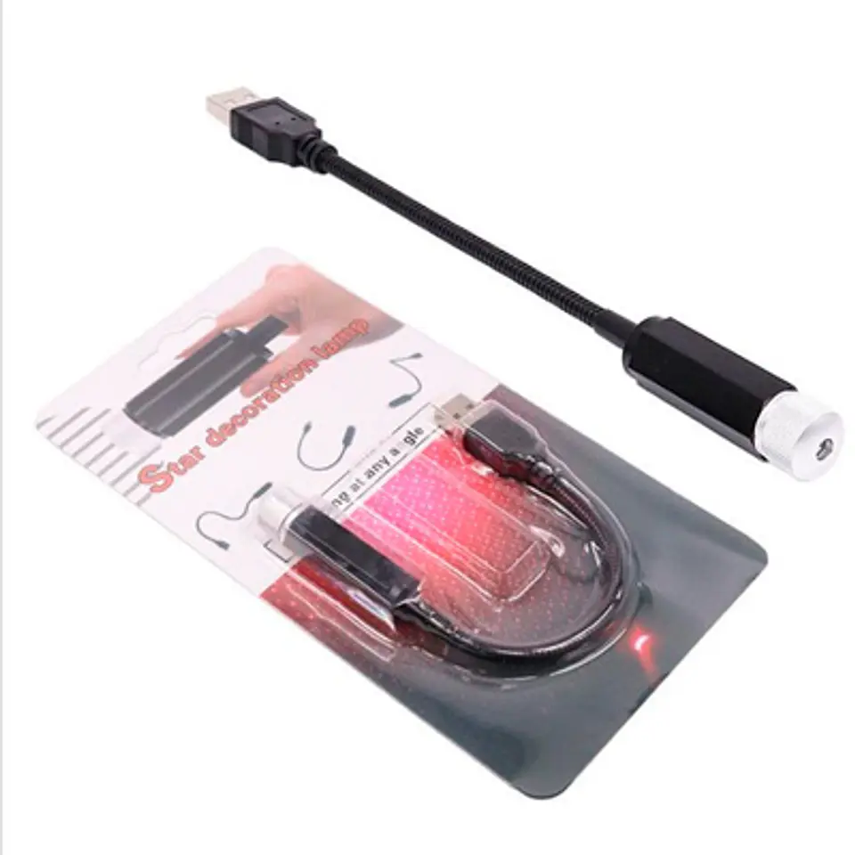 MINI PROYECTOR LED ESTRELLA USB PUREPOWER PARA AUTO 1