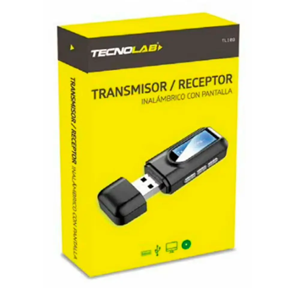 TRANSMISOR RECEPTOR BLUETOOTH USB TECNOLAB 5.0 1
