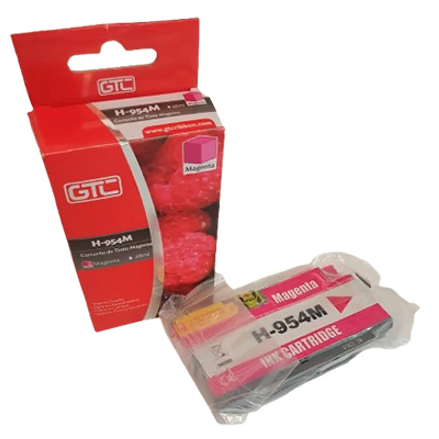 CARTUCHO GTC 954M COLOR MAGENTA 26ML COMPATIBLE CON HP DESKJET 1