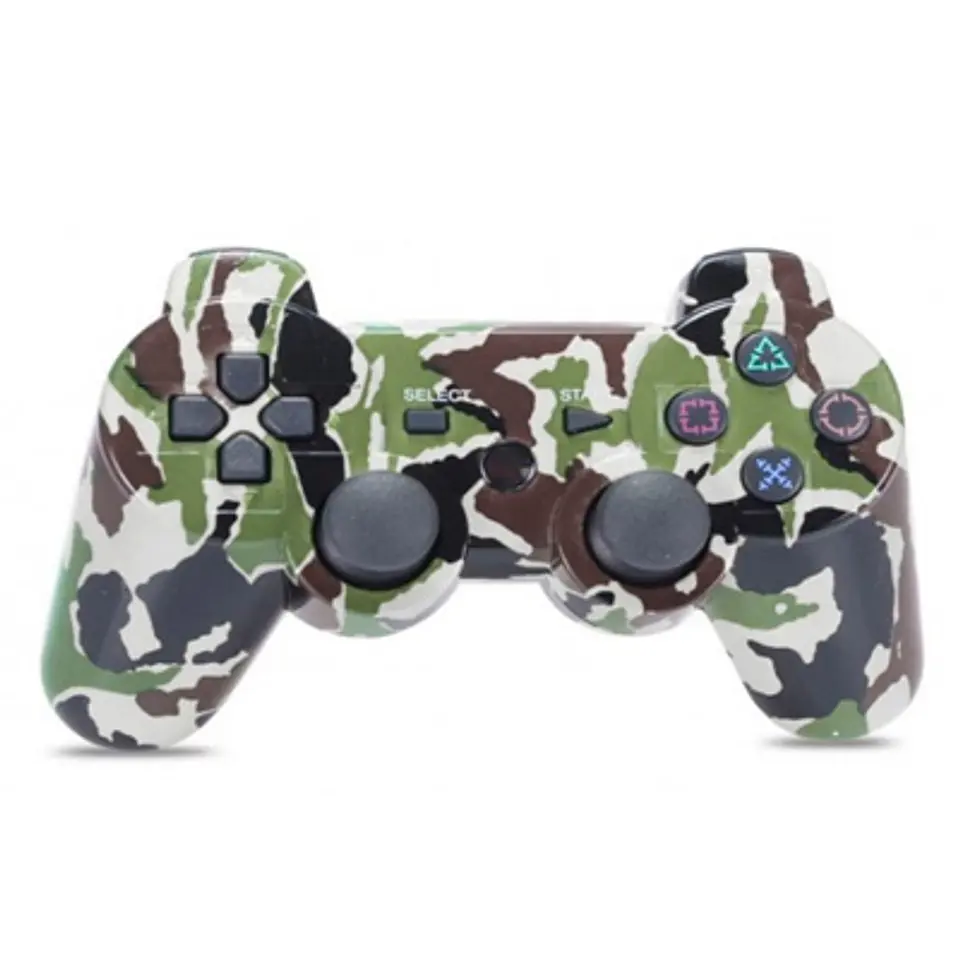 JOYSTICK DBLUE PARA PS3 CAMUFLADO VERDE 1