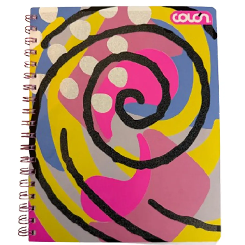 CUADERNO UNIVERSITARIO 100 HJS FEMINA COLÓN - DIFERENTES DISEÑO FEMENINOS 2