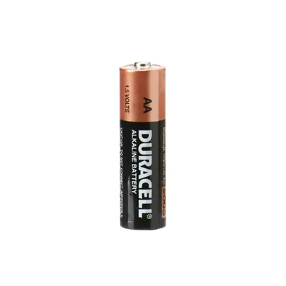 PILAS DURACELL AA ALCALINAS DE LARGA DURACIÓN 1.5V (SE VENDE POR UNIDAD) 1