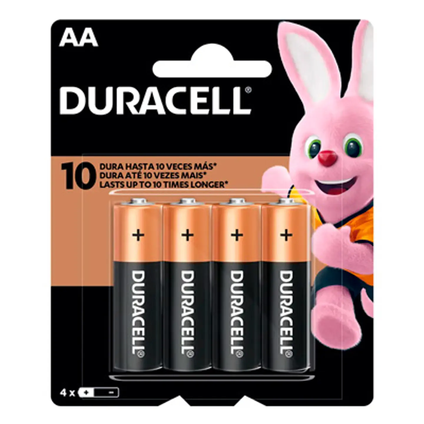 PILAS DURACELL AA ALCALINAS DE LARGA DURACIÓN 1.5V (SE VENDE POR UNIDAD) 2