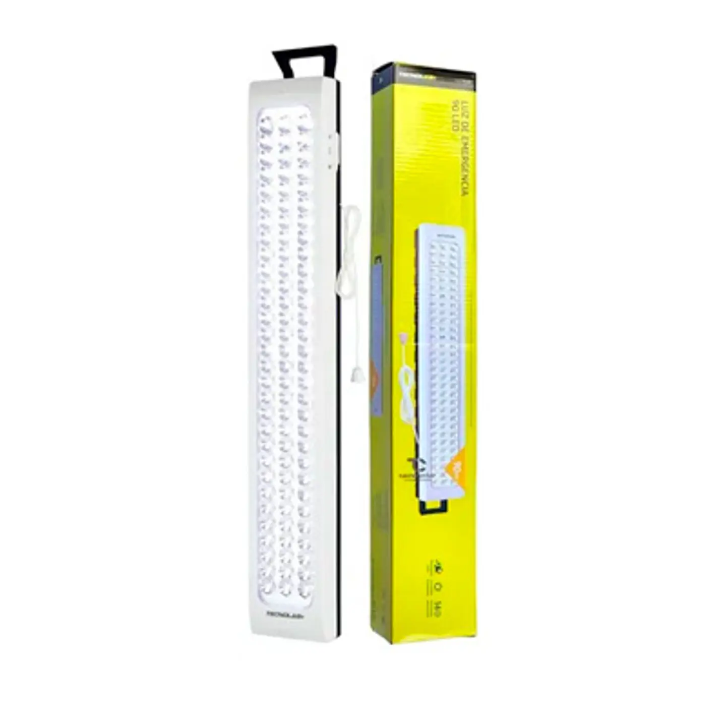 LÁMPARA DE EMERGENCIA TECNOLAB 90 LED RECARGABLE 360 LM 2