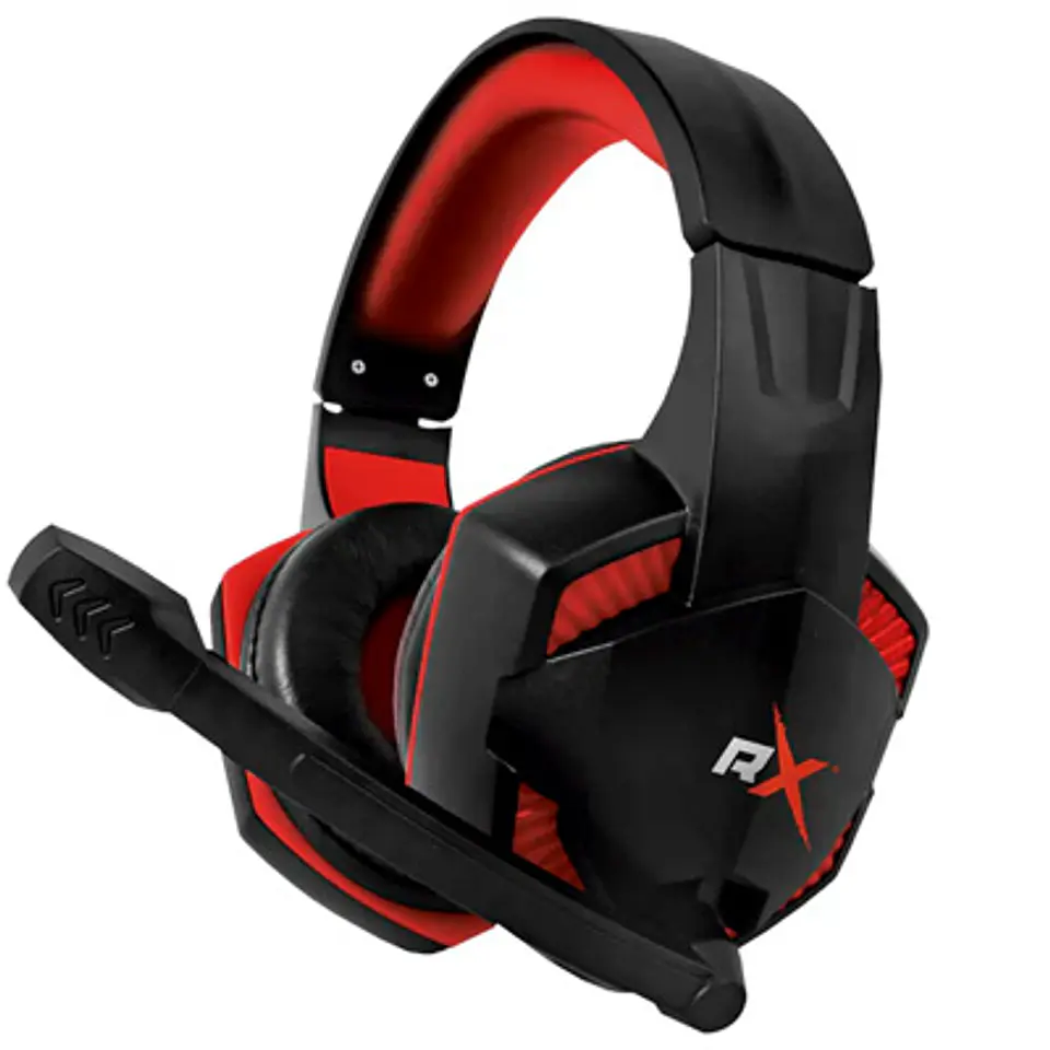 AUDÍFONOS GAMER REPTILEX ROJO PARA CONSOLAS, PC Y TELÉFONOS 2