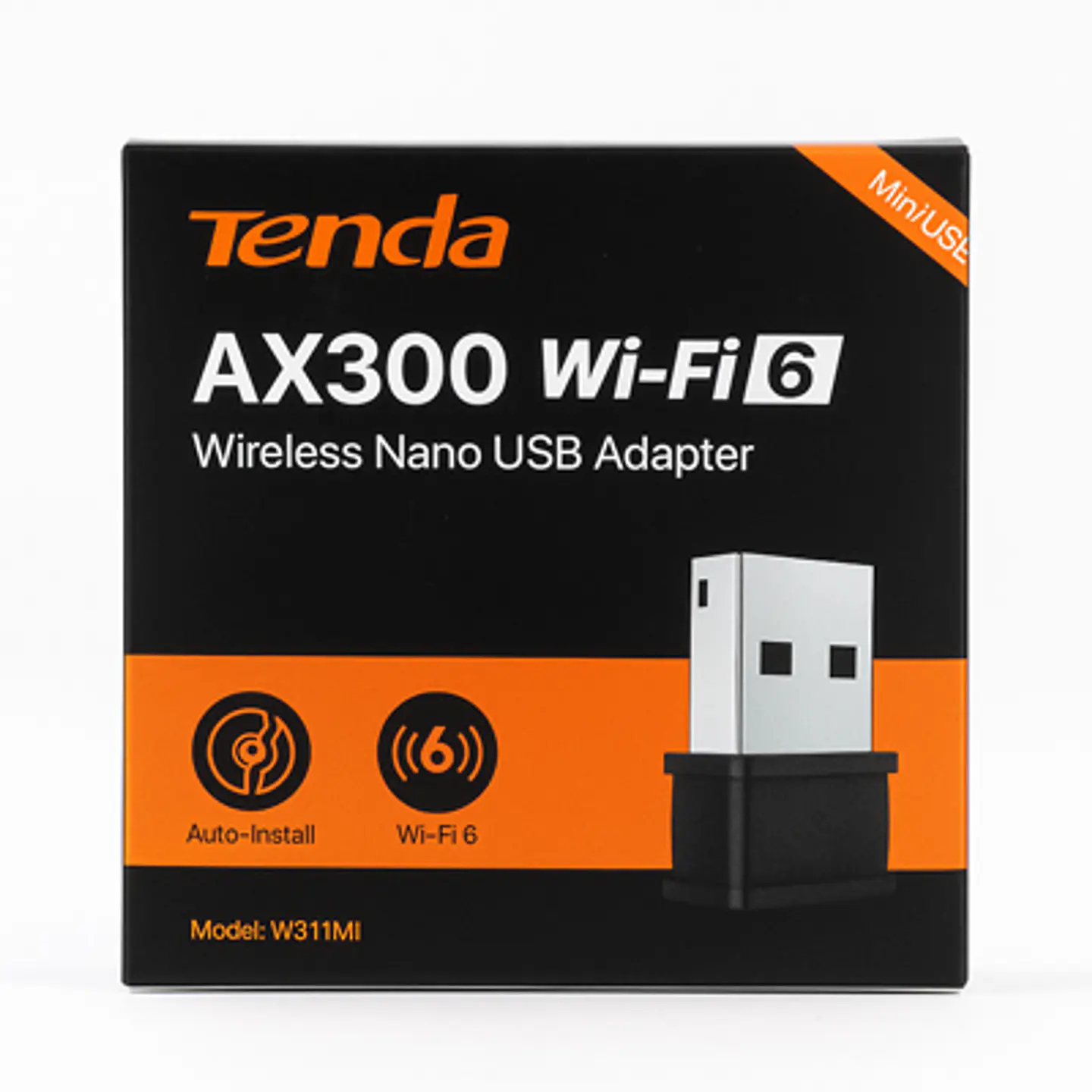 ADAPTADOR USB WIFI 6 TENDA AX300 300MBPS 2.4GHZ  1