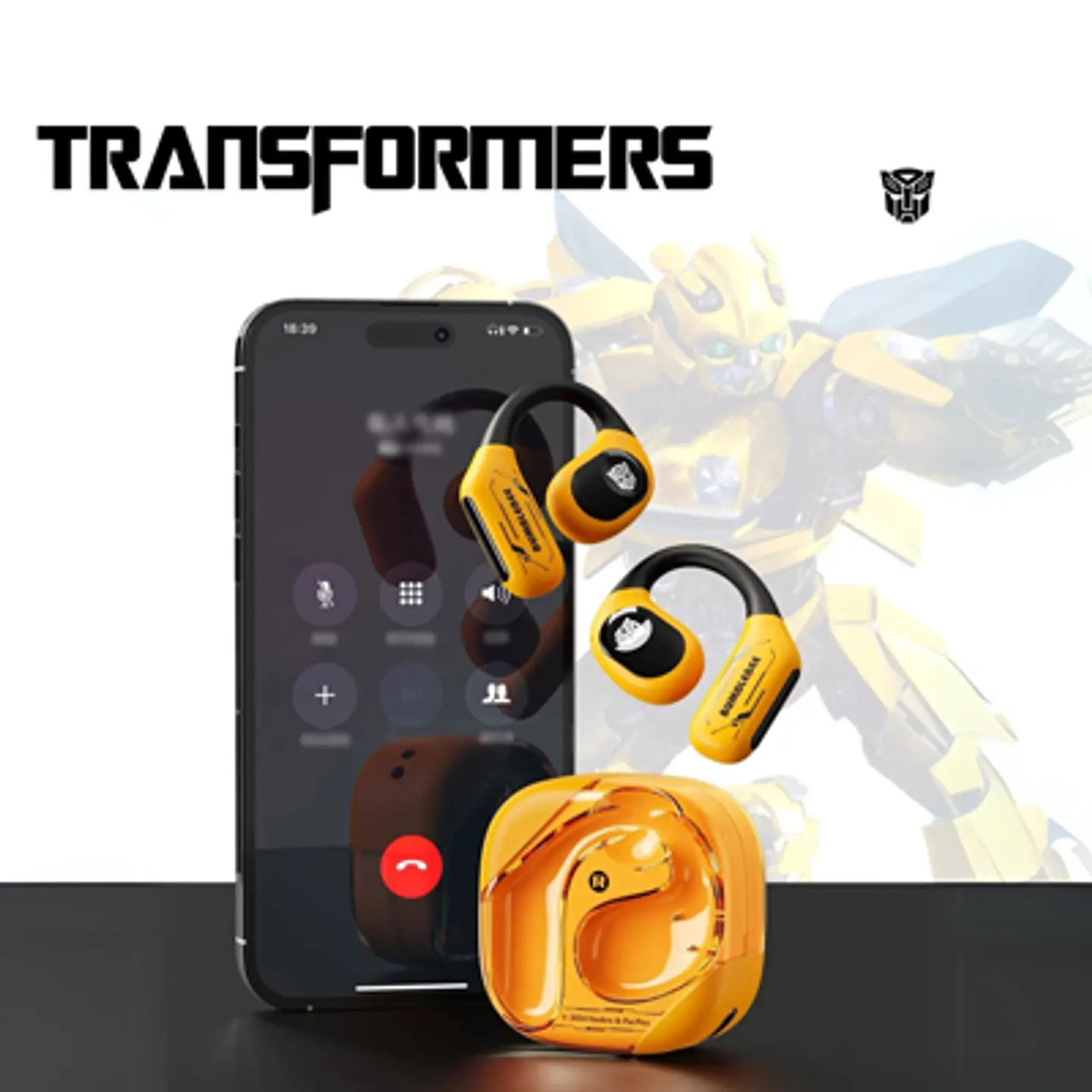 AUDÍFONOS BT TRANSFORMERS BUMBLEBEE TF-T18 3
