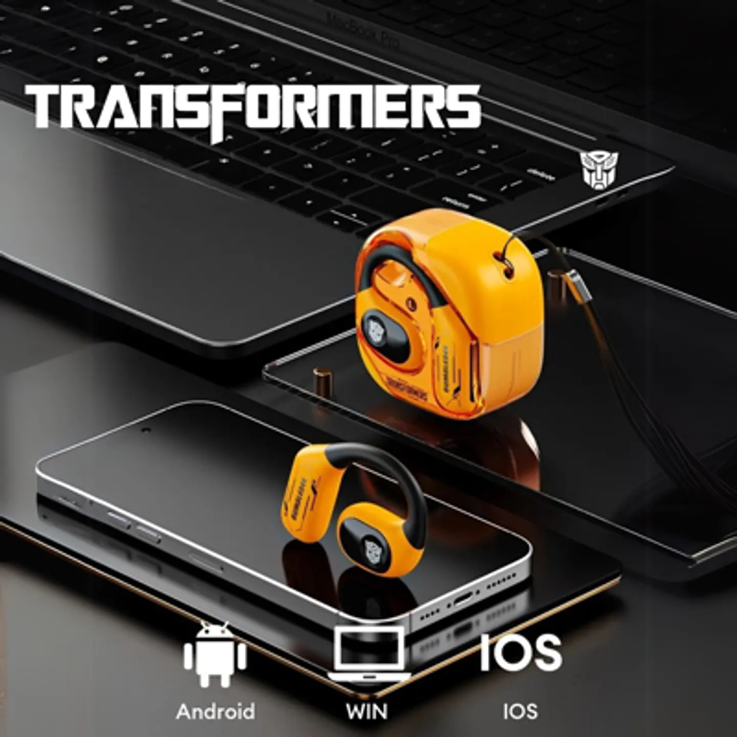 AUDÍFONOS BT TRANSFORMERS BUMBLEBEE TF-T18 2