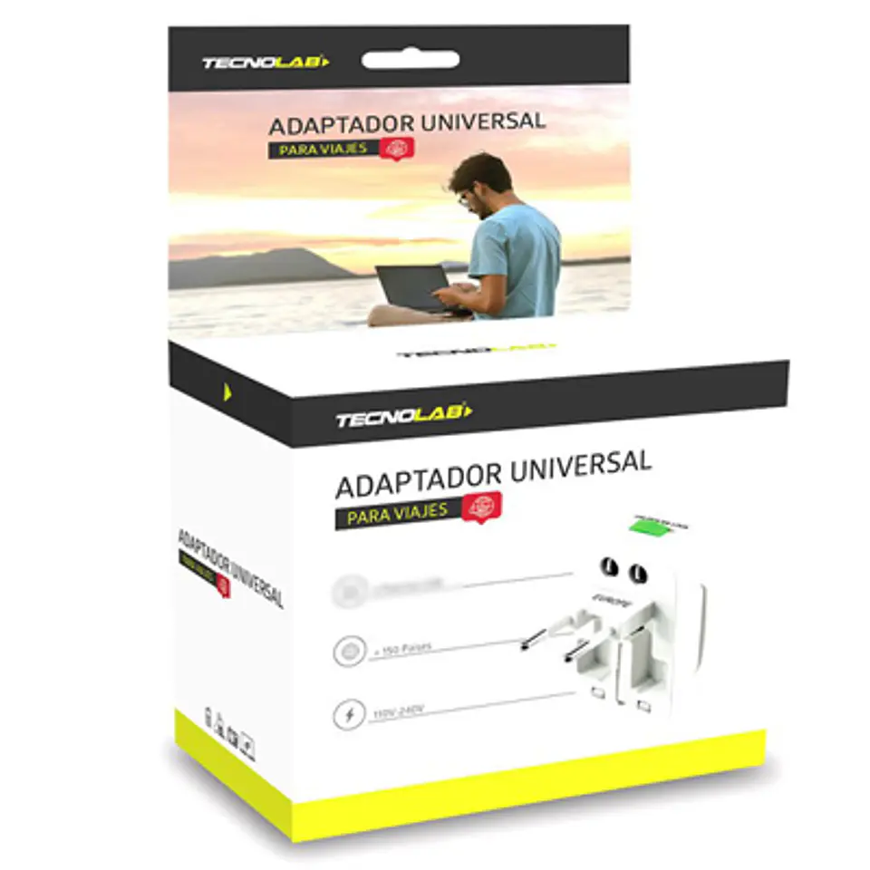 ADAPTADOR UNIVERSAL DE VIAJE TL357  3