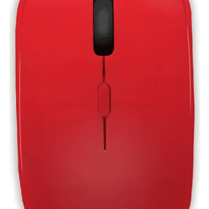 Mouse Inalámbrico Maxell Mowl-100 Mowl-100 Gray Rojo 1