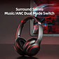 Audífonos Lenovo Thinkplus TH40 Bluetooth 5.0 ANC Negro - Miniatura 2