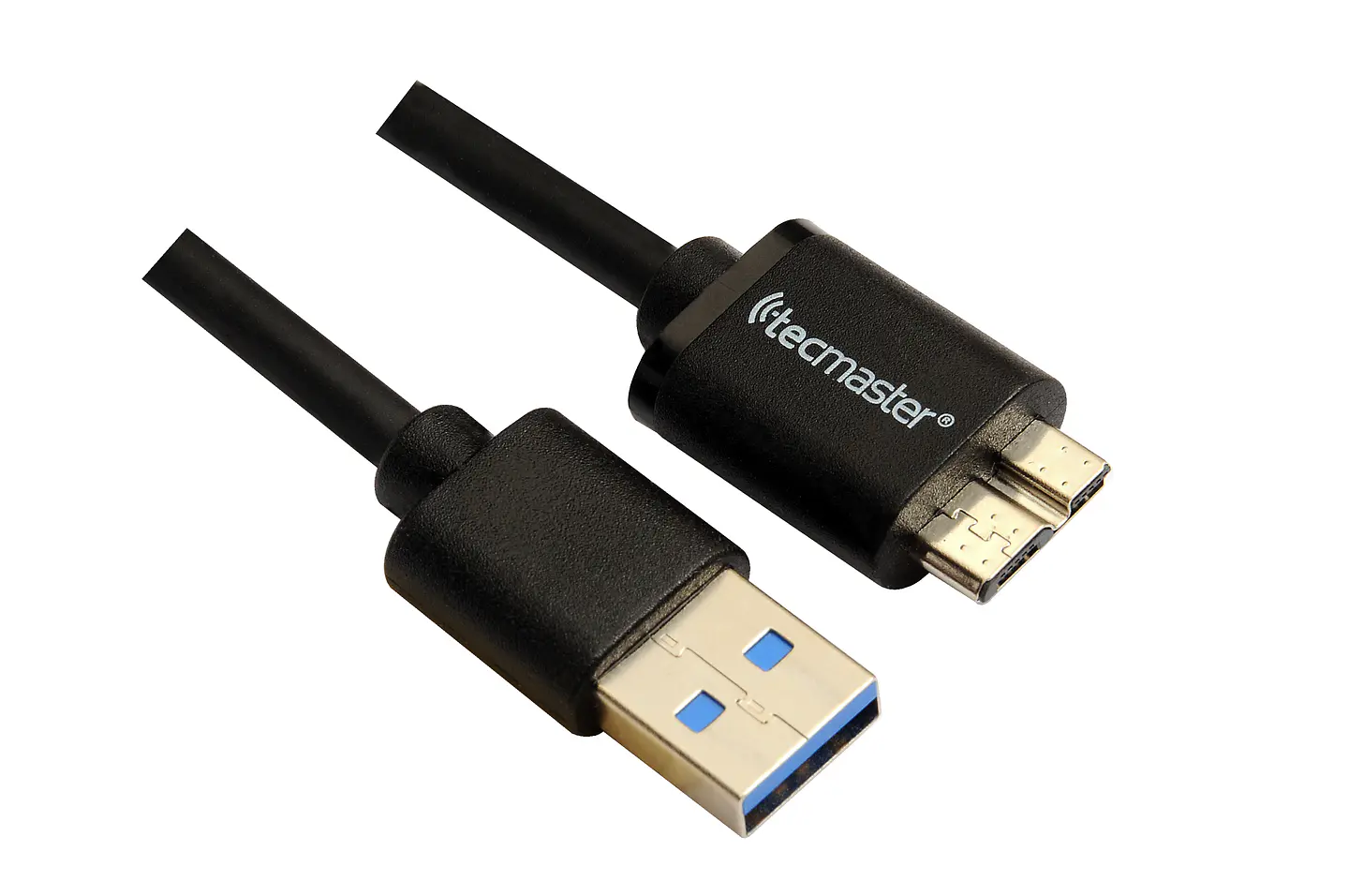 Cable USB-A 3.0 a Micro-B 3.0 TecMaster TM-100551 1 m Negro 4