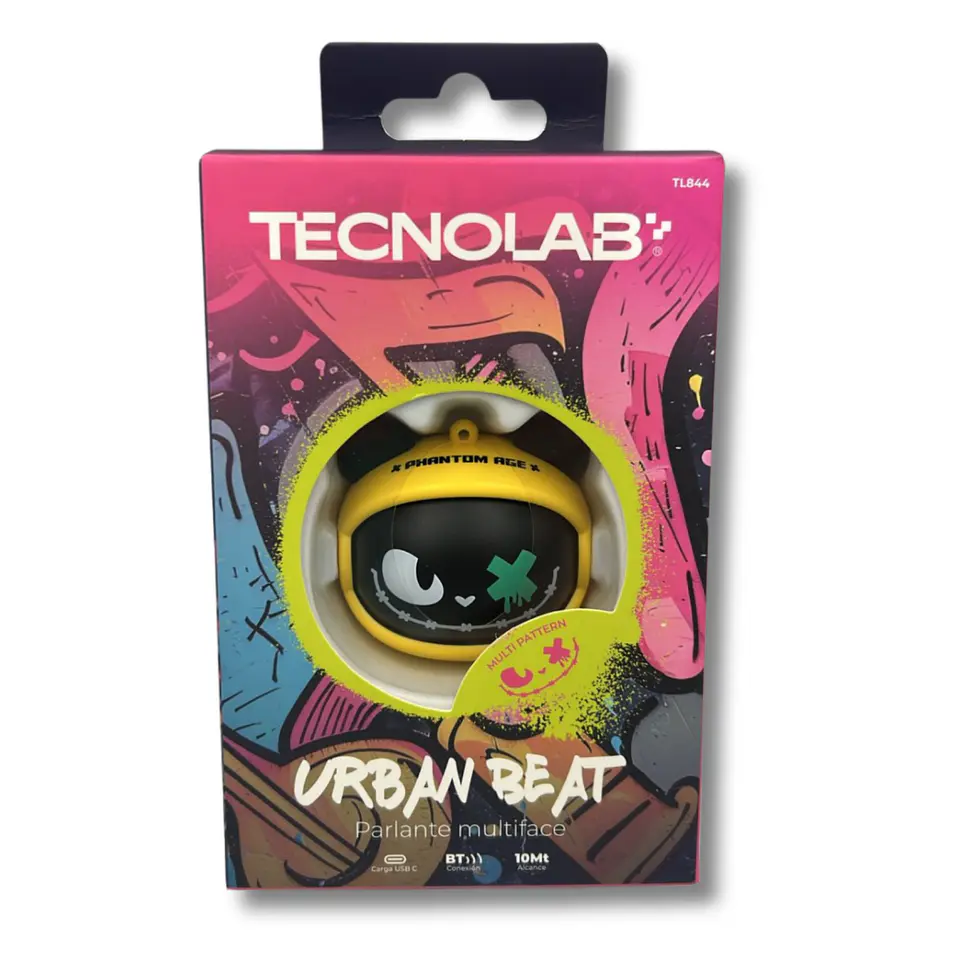 Parlante Portátil TecnoLab TL844 5W Bluetooth 5.3 Amarillo 1