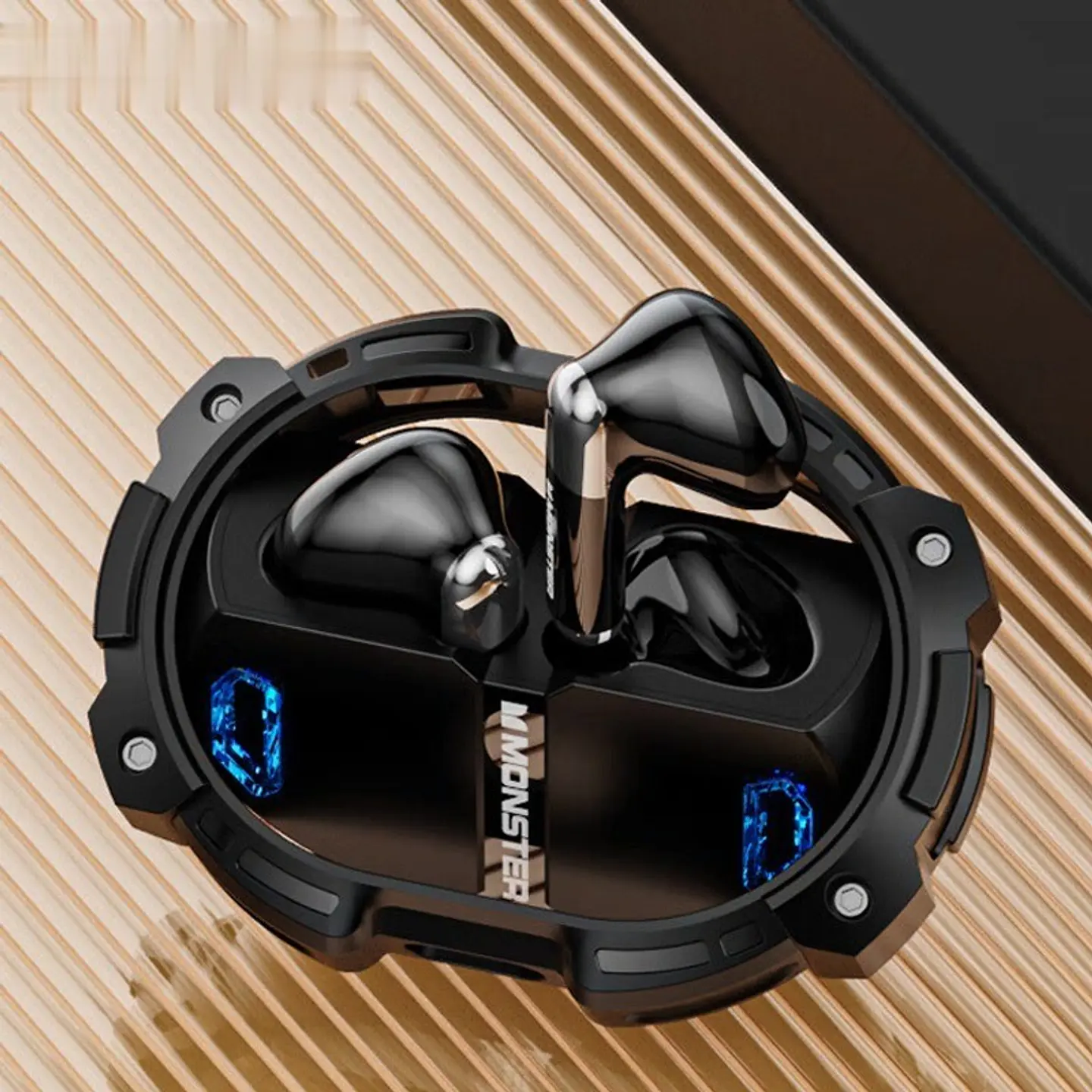 Audífonos Inalámbricos Monster XKT10 Pro Bluetooth 5.3 TWS Negro 2