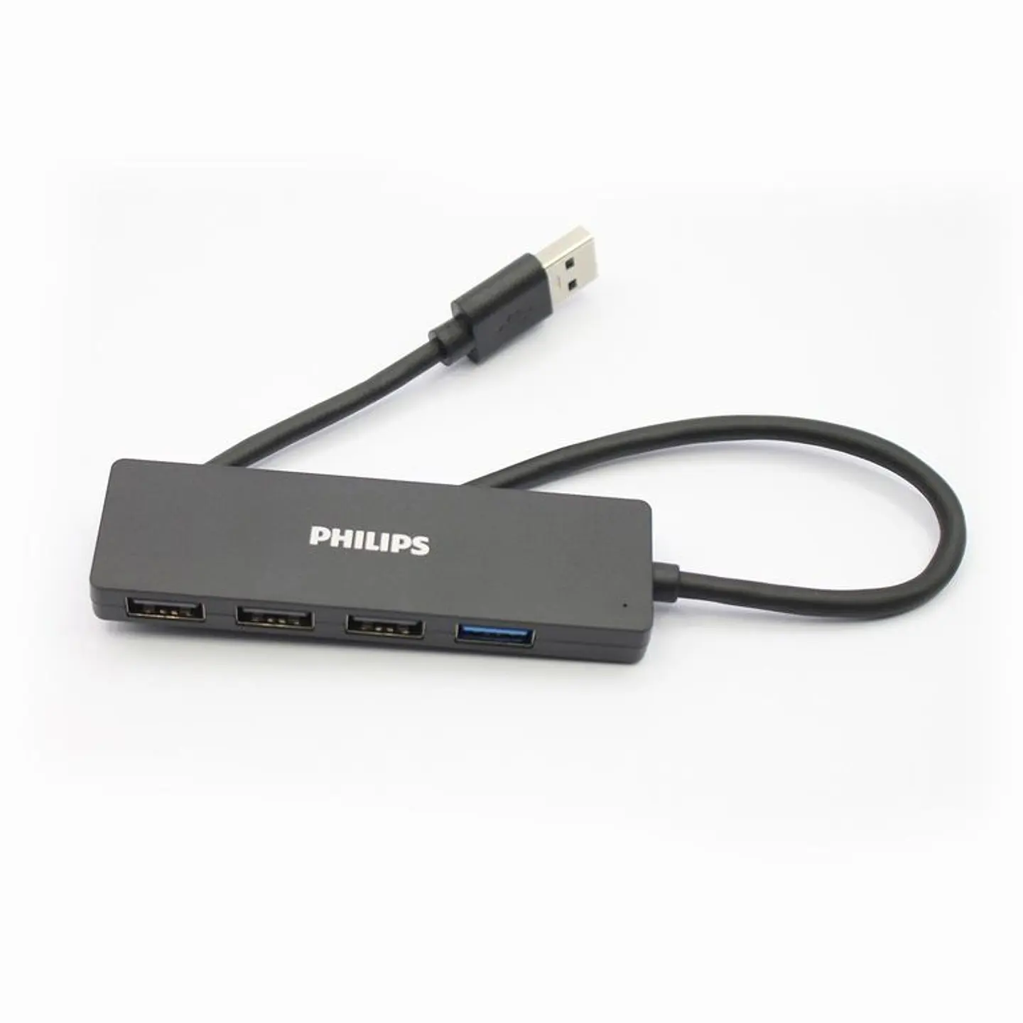 Hub USB Philips SWR1704/70 4 Puertos USB 3.0 + USB 2.0 Negro 1