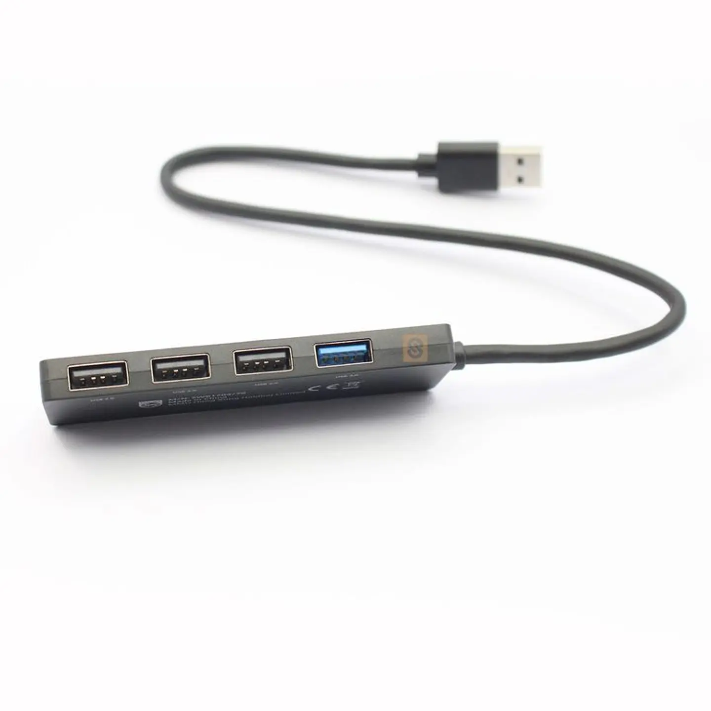 Hub USB Philips SWR1704/70 4 Puertos USB 3.0 + USB 2.0 Negro 2