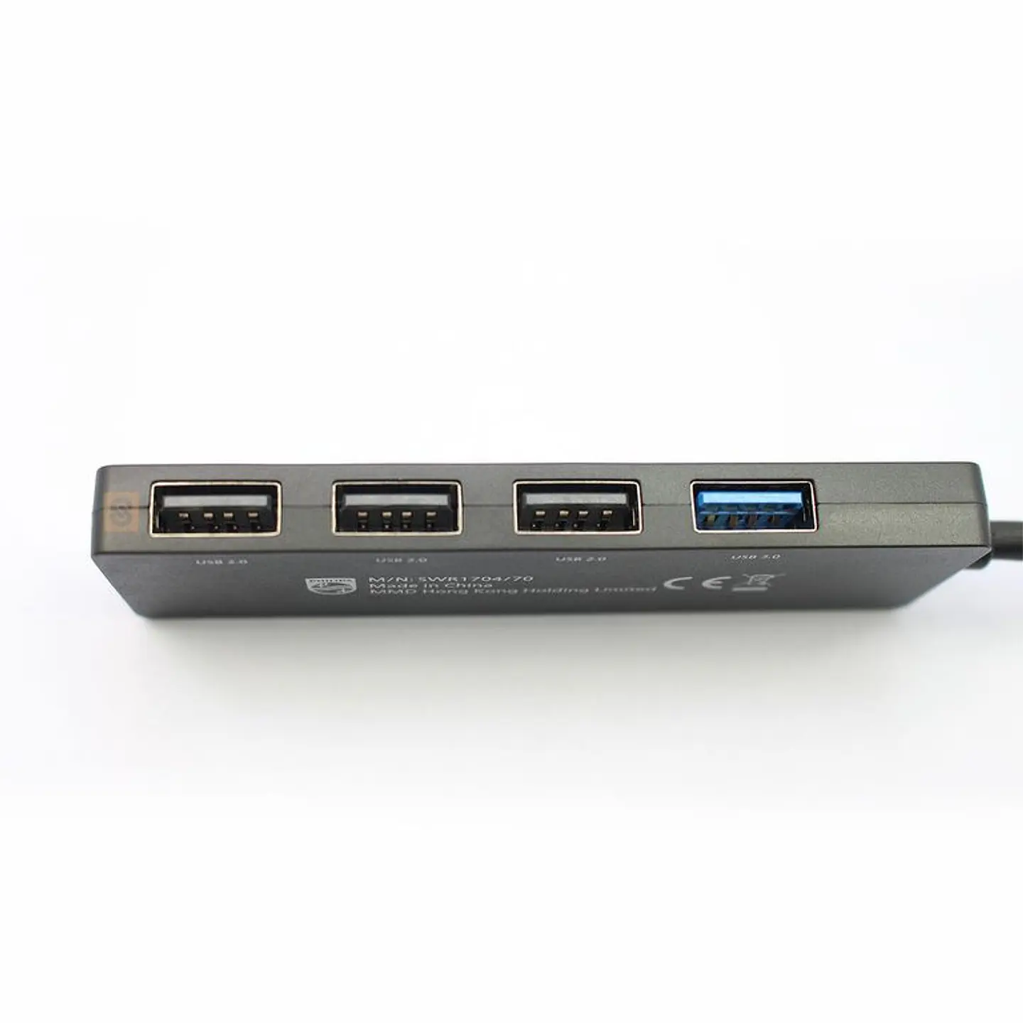 Hub USB Philips SWR1704/70 4 Puertos USB 3.0 + USB 2.0 Negro 3