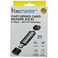 Lector de Tarjetas TecMaster TM-100565 USB-C y USB 3.0 SD/TF - Miniatura 3