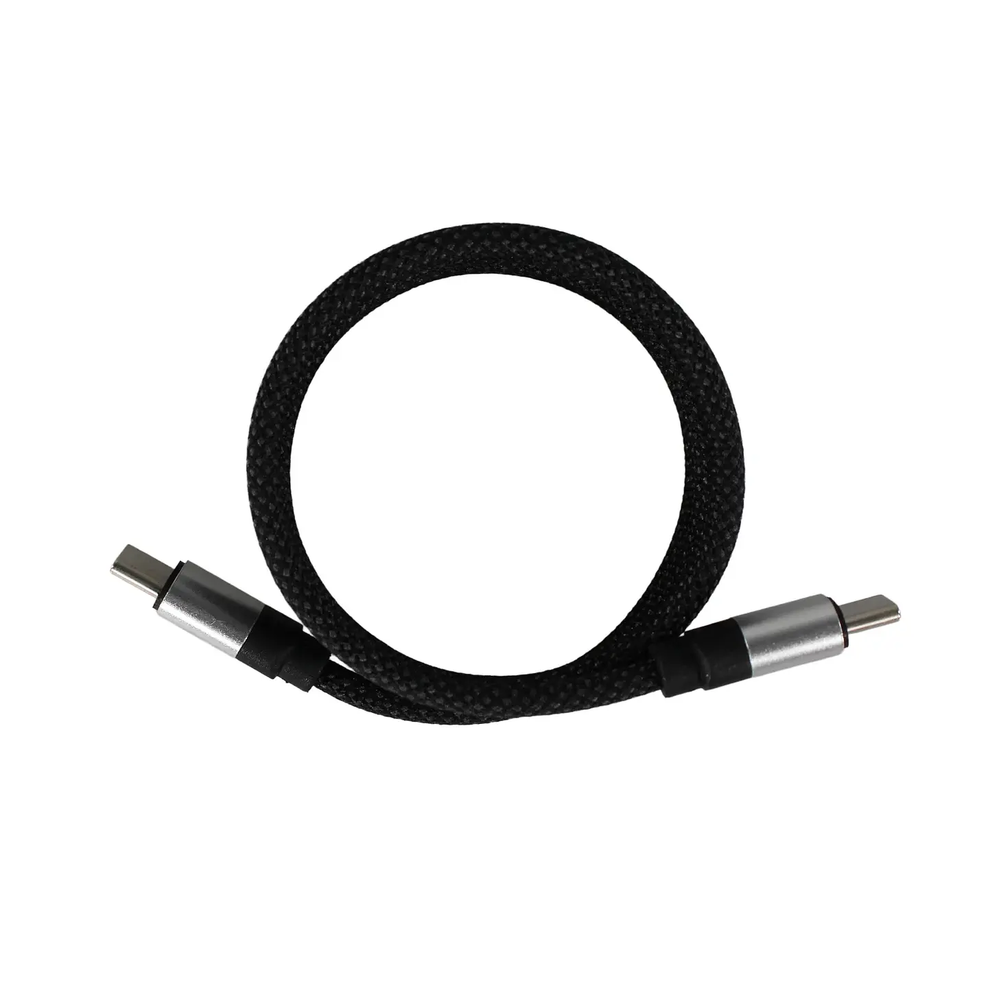 Cable Magnético Tecnolab USB-C a USB-C 65 W 1 m Negro 2