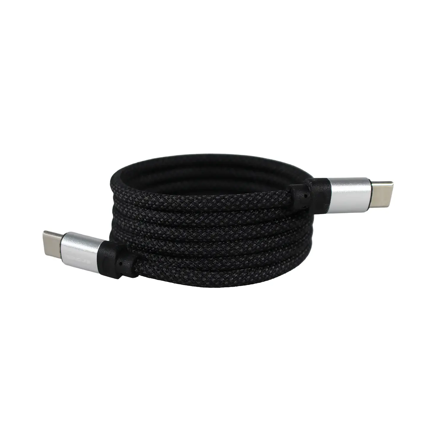 Cable Magnético Tecnolab USB-C a USB-C 65 W 1 m Negro 3