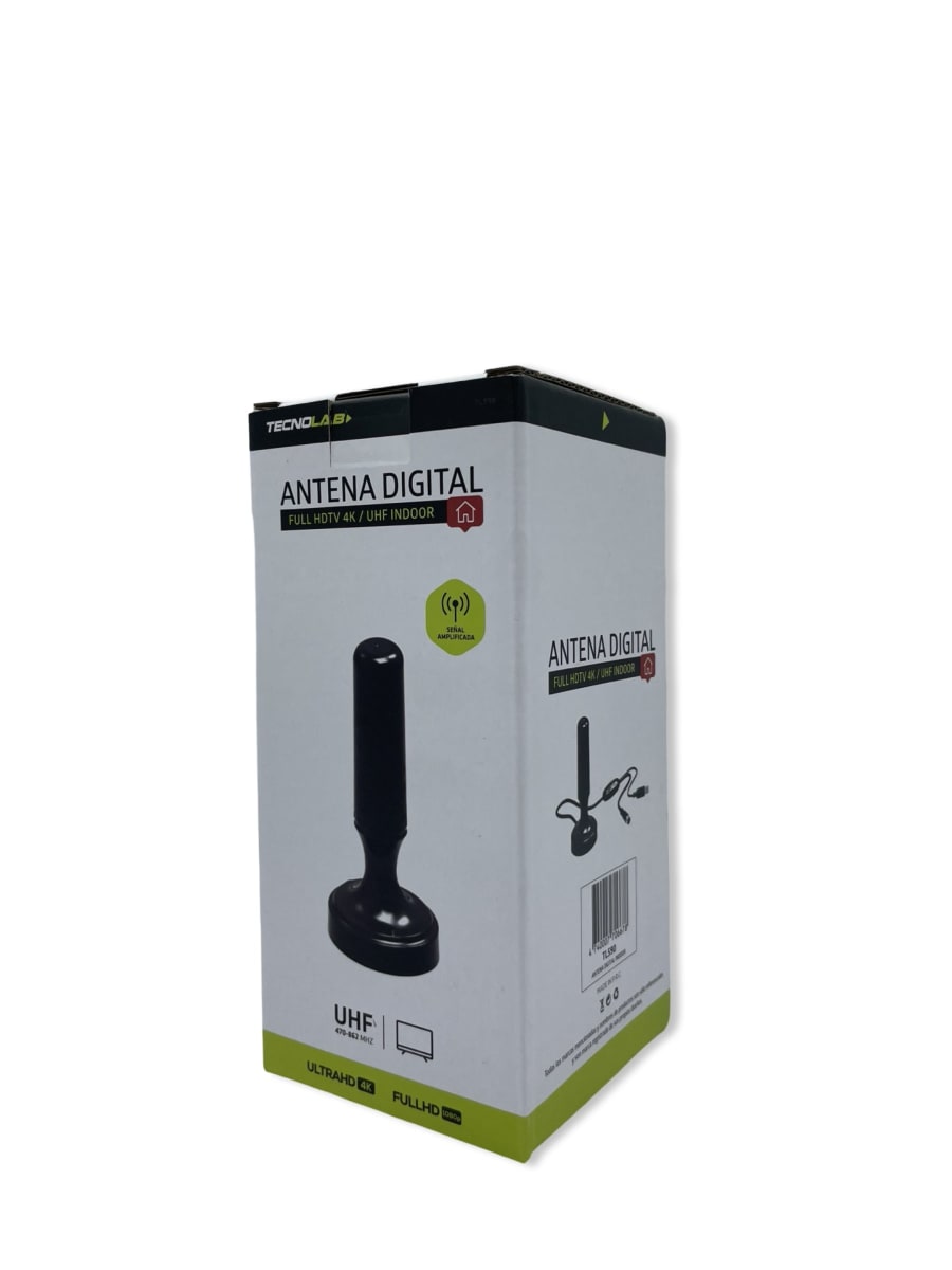 Antena TV Digital Tecnolab TL590 Amplificada 5 m Full HD / 4K 9