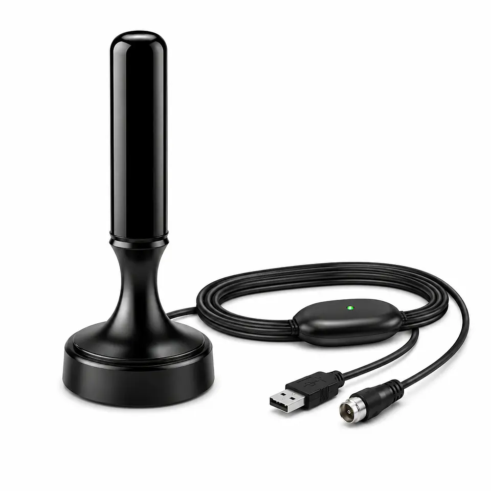 Antena TV Digital Tecnolab TL590 Amplificada 5 m Full HD / 4K 2