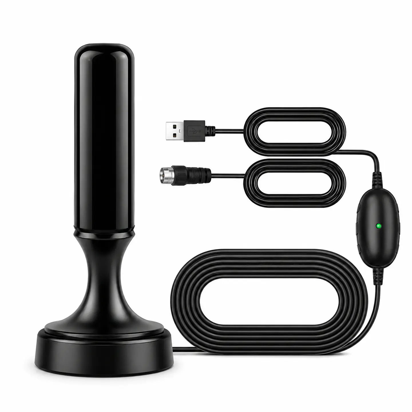 Antena TV Digital Tecnolab TL590 Amplificada 5 m Full HD / 4K 3