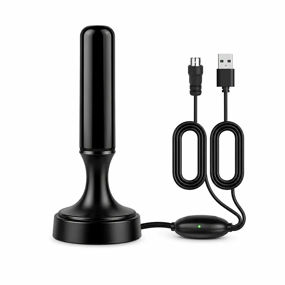 Antena TV Digital Tecnolab TL590 Amplificada 5 m Full HD / 4K 5