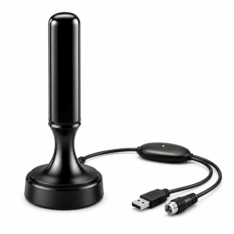 Antena TV Digital Tecnolab TL590 Amplificada 5 m Full HD / 4K 6