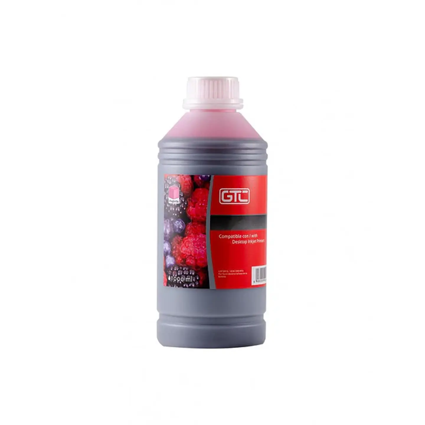 Botella de Tinta GTC GT-H1M Magenta 1 Litro 1