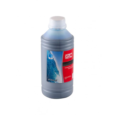 Botella de Tinta GTC GT-H1C Cyan 1 Litro