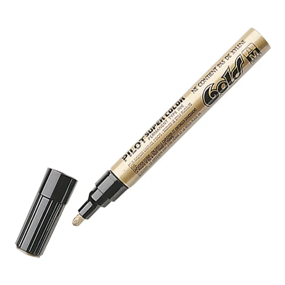 Marcador Permanente Pilot Super Color SC-M Oro 2 mm 2