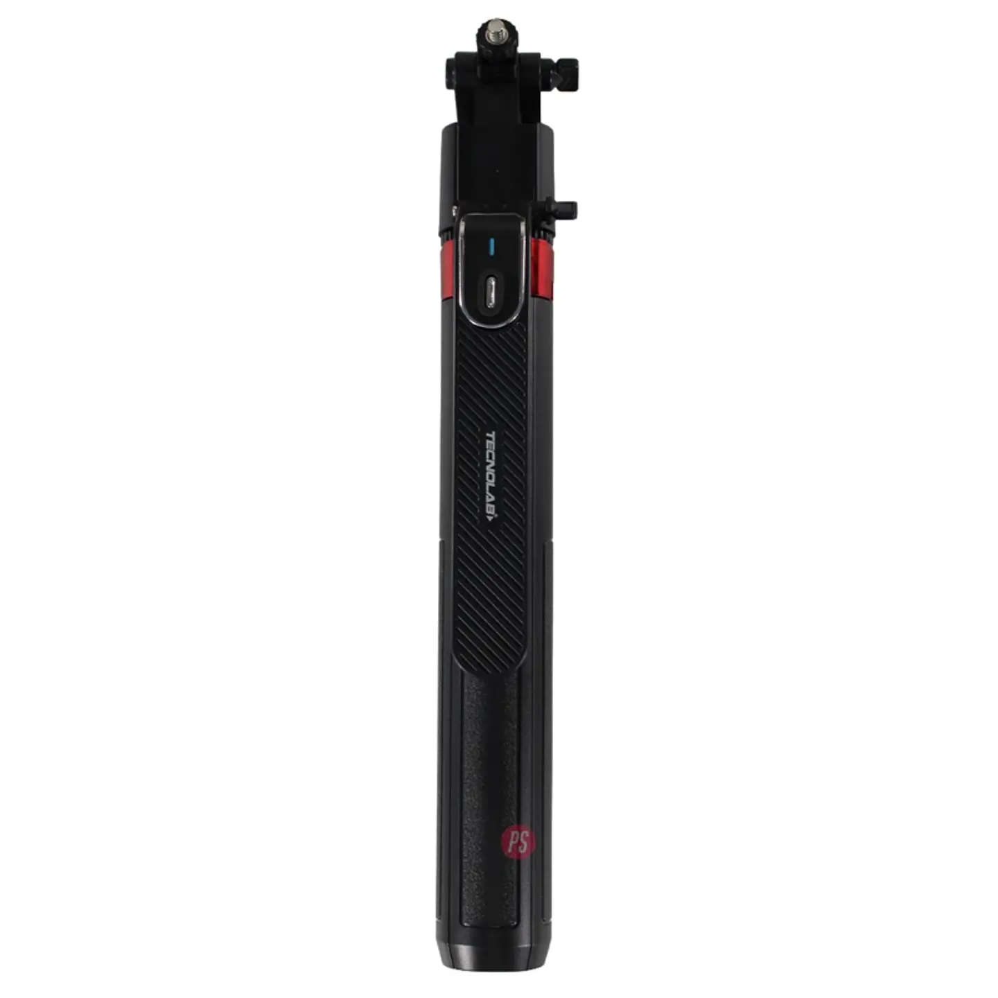 Bastón Selfie Tecnolab TL825 con Trípode y Seguimiento Facial Negro 3