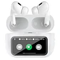 Audífonos Inalámbricos Tecnolab TL655 Bluetooth con Pantalla Touch Blancos - Miniatura 2