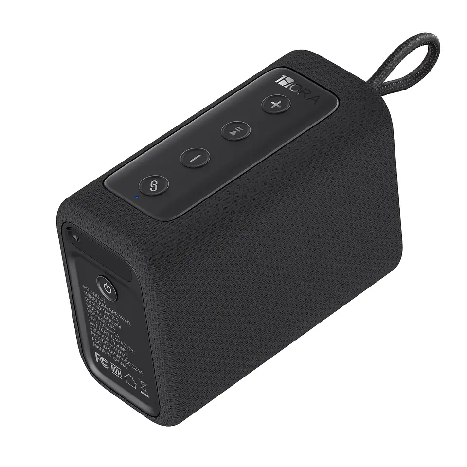 Parlante Bluetooth 1Hora BOC244 Negro 7W RMS Portátil 2