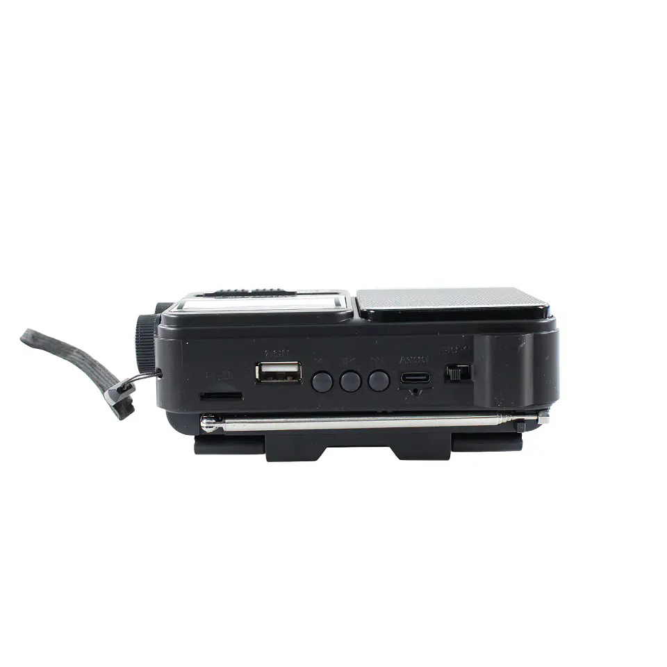 Radio Portátil Solar Tecnolab RadioSafe45 TL653BK AM/FM/SW Negra 2