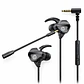 Audífonos HP DHH-3113BK In-Ear con Micrófono Desmontable 3,5 mm Negros - Miniatura 3