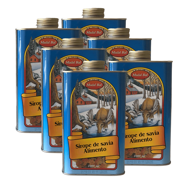 Pack 6 Siropes de Savia (Jarabe de Arce y Palma) + Asesoría nutricional 