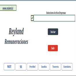 Sistema Reyland  (Incluye Remuneraciones )