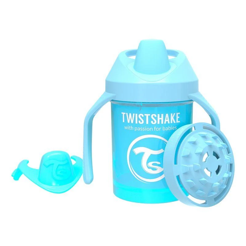 Vaso Twistshake Mini Cup Celeste 230Ml 4+M